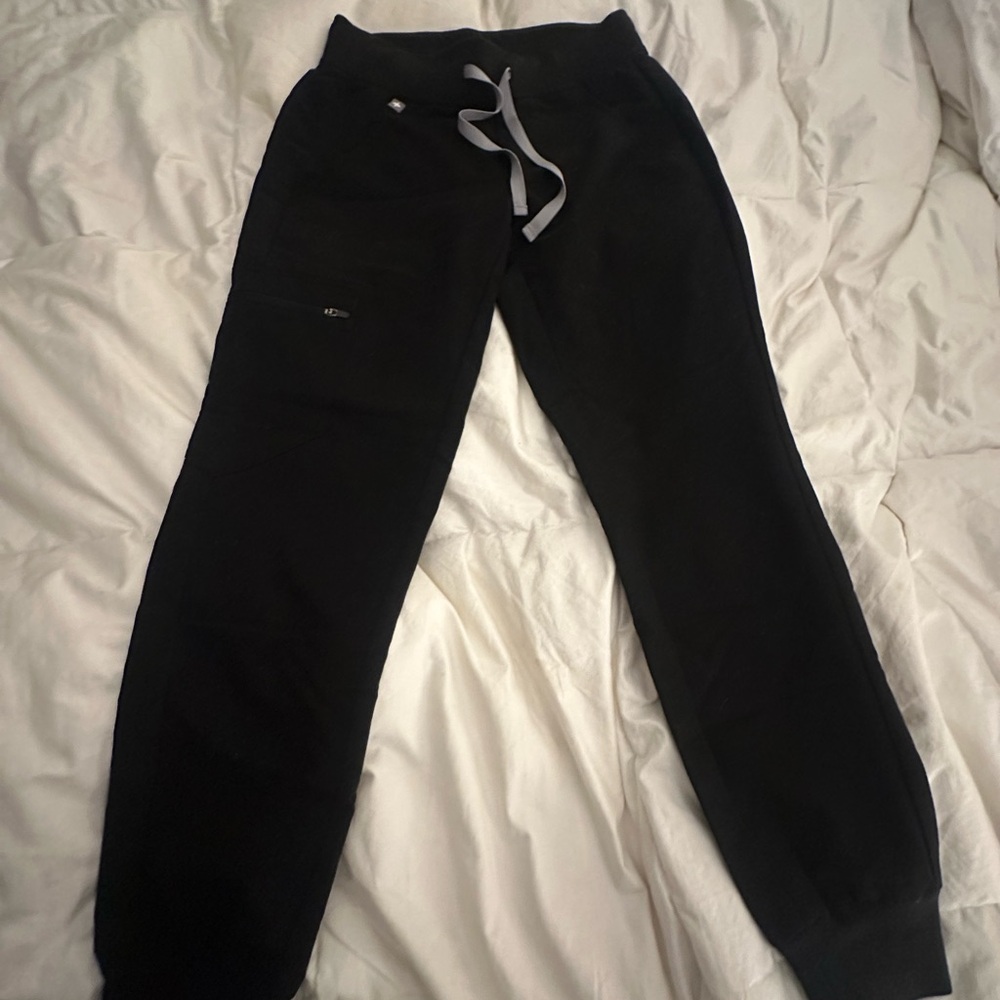 Figs black XXs petite scrubs jogger bottoms. Perfect condition too small for me